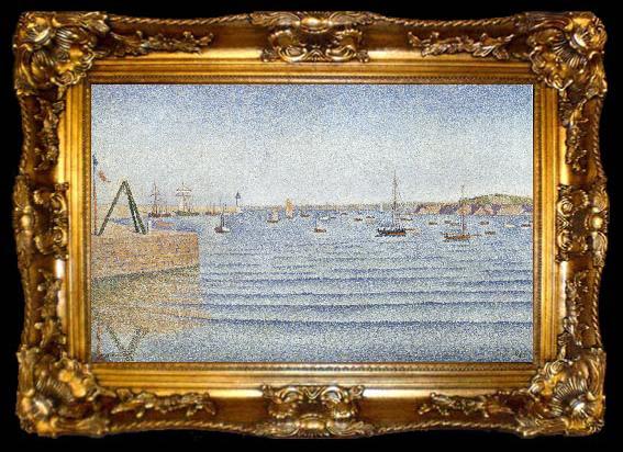 framed  Paul Signac portrieux opus, ta009-2